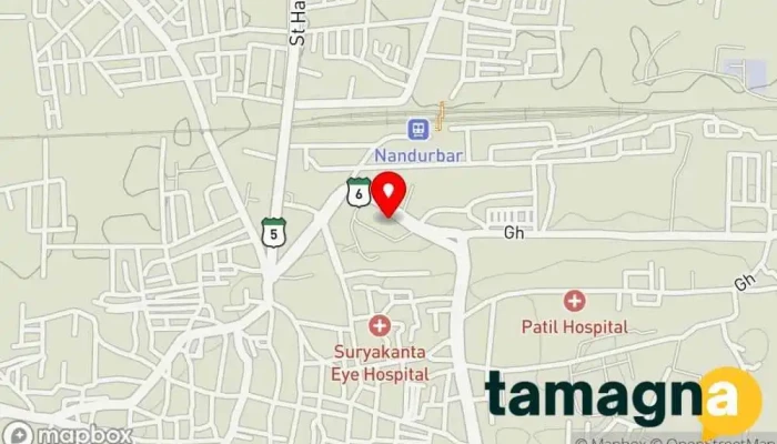 map of POOJA COMPUTERS LAPTOP REPAIRING SHOP Electronics store in Nandurbar