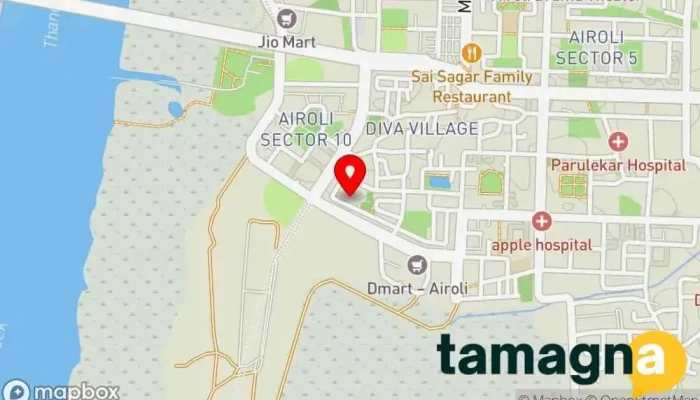 map of Pooja Infotech Computer store in Navi Mumbai