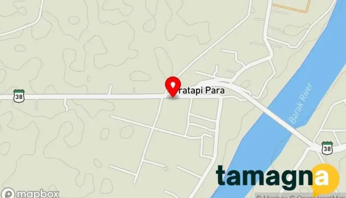 map of Popular Computer & PAN Centre Computer store in Barjatrapur, Pratapi Para