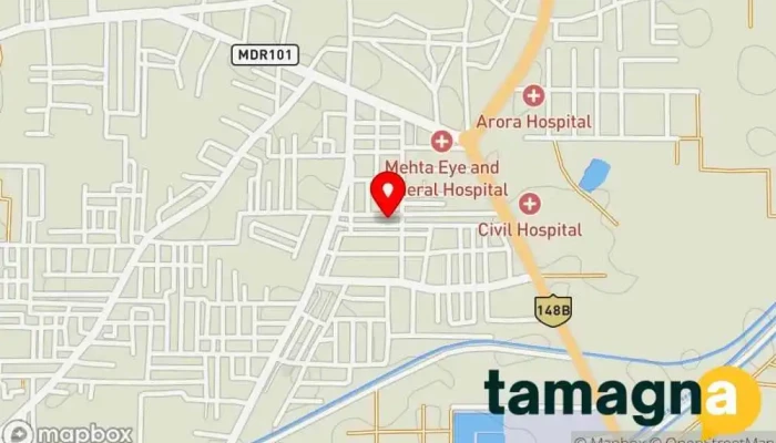 map of Praag Computers Electronics store in Tohana