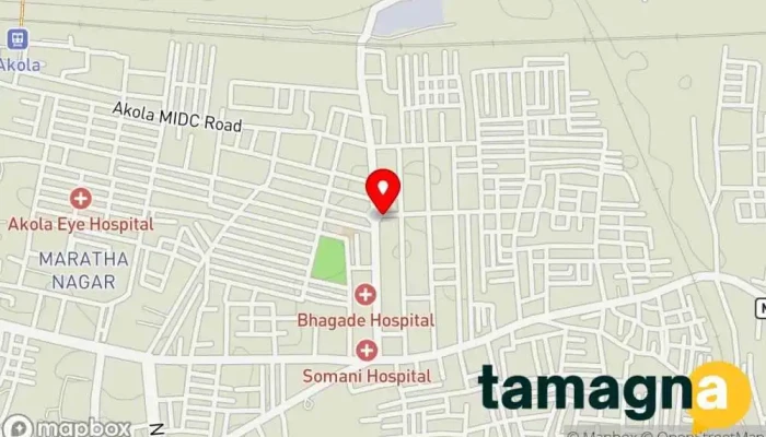 map of Pranav Enterprises Xerox Center Copy shop, Computer repair service in Akola