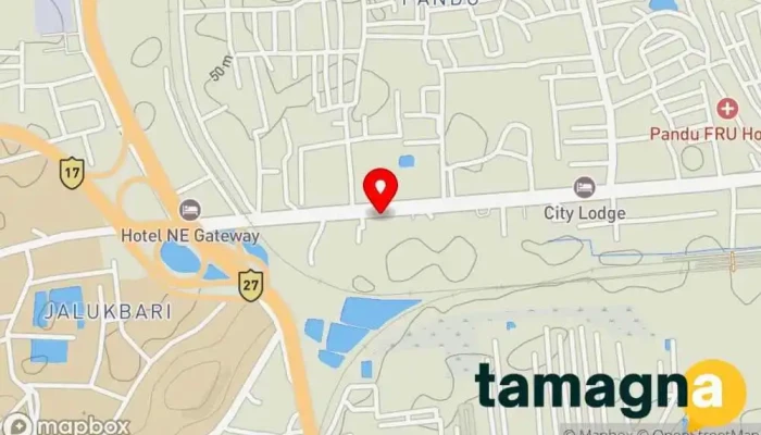 map of PRAYAKH INFOTECH Computer store in Guwahati