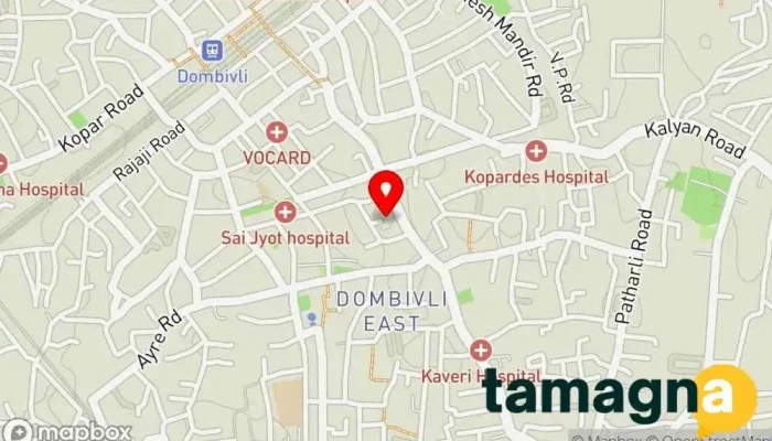 map of Printwell IT Products Computer store in Dombivli
