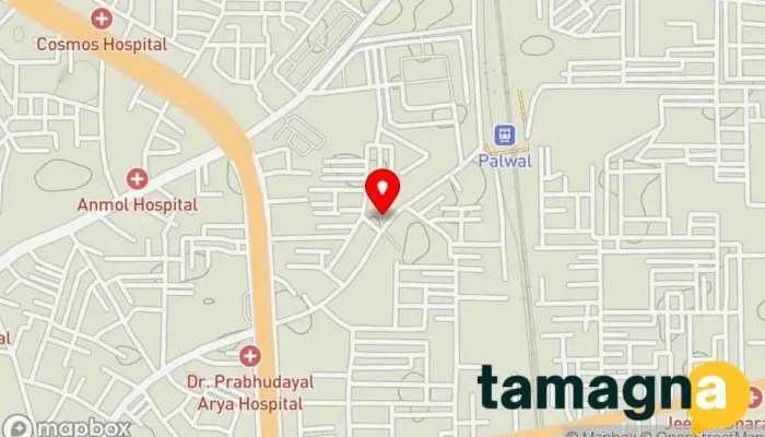 map of P.S Computers Computer store in Palwal