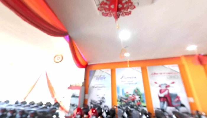 Pushkar Automobiles -    Hero Motocorp Street View 360deg - Jhajjar