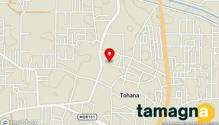 map of Pushp Infotech Education Society Education center in Tohana