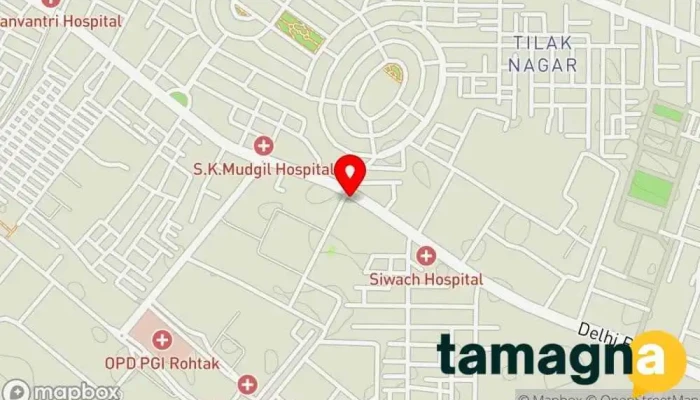 map of RAJ MOBILE CARE AND PHOTOCOPIER SHOP Electronics store in Rohtak