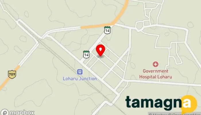 map of Rajesh electrical Loharu Electronics store in Loharu