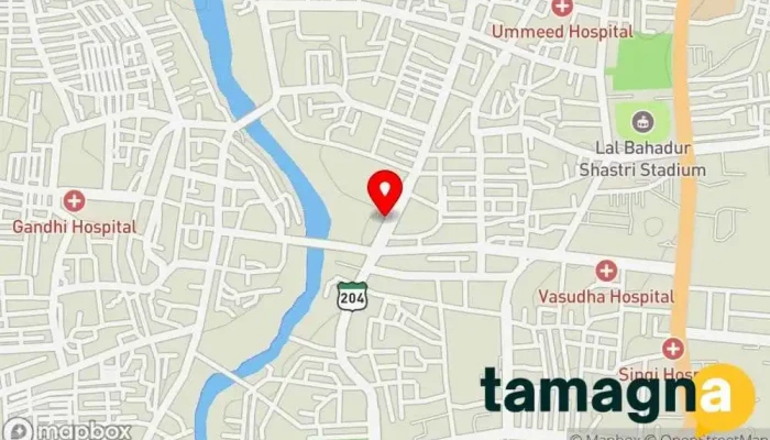 map of Rajkamal Cellulars Appliance store, Camera store, Computer store, Electronics store, Home theater store, Piano store, Video game store in Akola