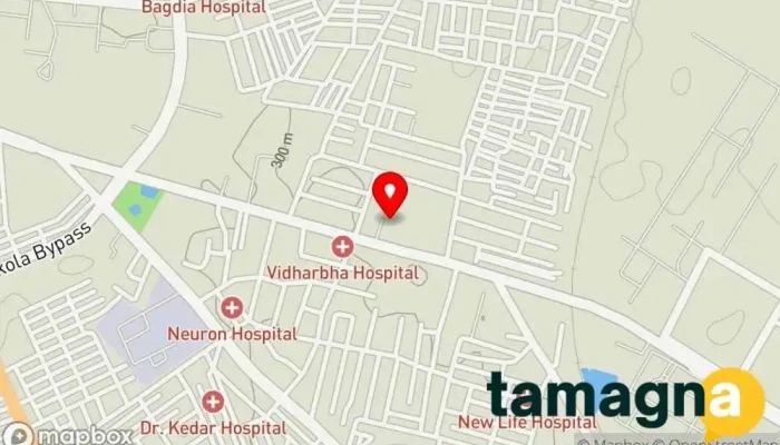 map of Rangrej Computer store in Akola