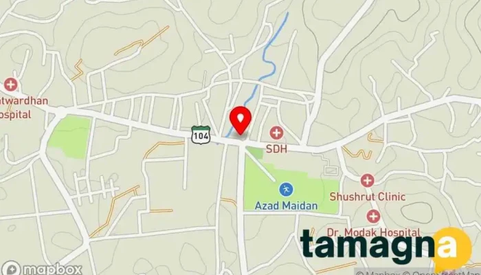 map of RATHOD ELECTRONICS Electronics store in Dapoli