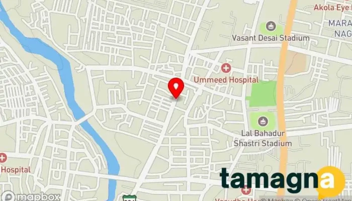 map of Rekha Electronics Electronics store in Akola