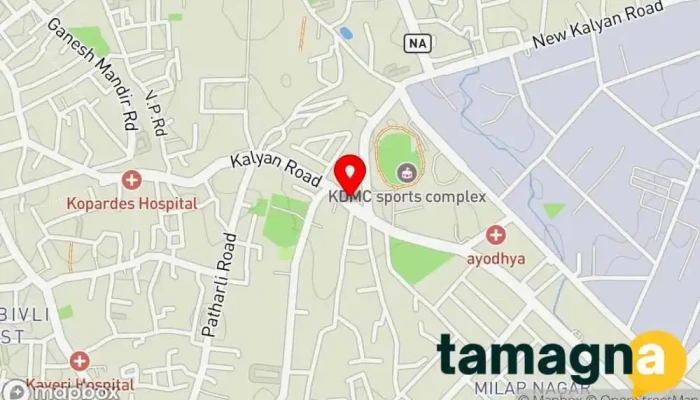 map of Reliance Digital Electronics store, Appliance store, Cell phone accessory store, Computer accessories store, Refrigerator store in Thane, Dombivli