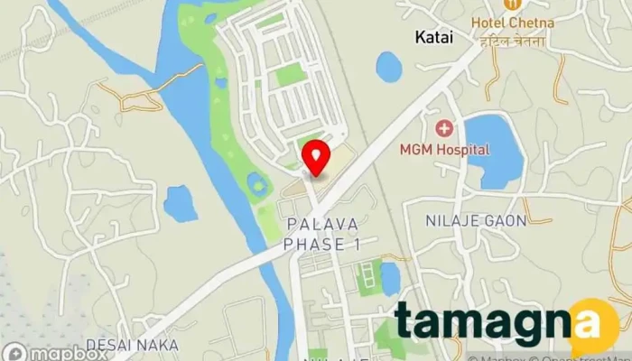 map of Reliance Digital Electronics store, Appliance store, Cell phone accessory store, Computer accessories store, Refrigerator store in Mumbai, Nilje Gaon
