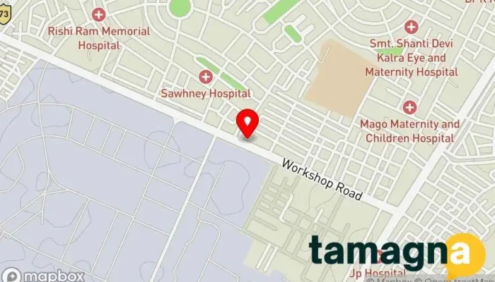 map of Rinkoo Electronics Electronics hire shop, Store in Yamuna Nagar