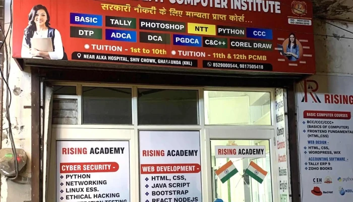 Rising Academy Hkcl Computer Center   Best Computer Academy In Gharaunda Promotion - Gharaunda