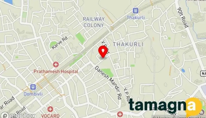 map of Rudra Computech Computer repair service, Computer security service, E-commerce service in Dombivli