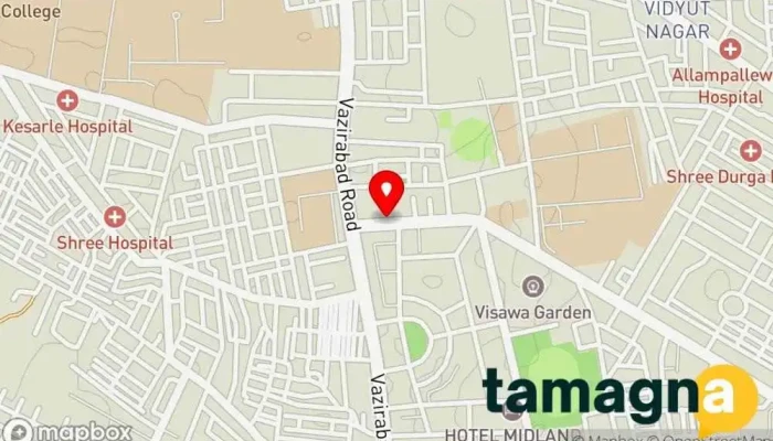 map of Rudraj Enterprises Computer store in VISHNU COMPLEX