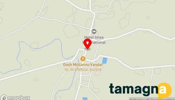 map of S.A Computer& Electronics Computer store in Haluaghat