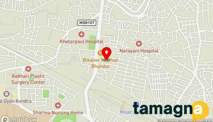 map of SAI INFOTEC Computer security service, Computer accessories store, Computer repair service, Computer store in Hisar