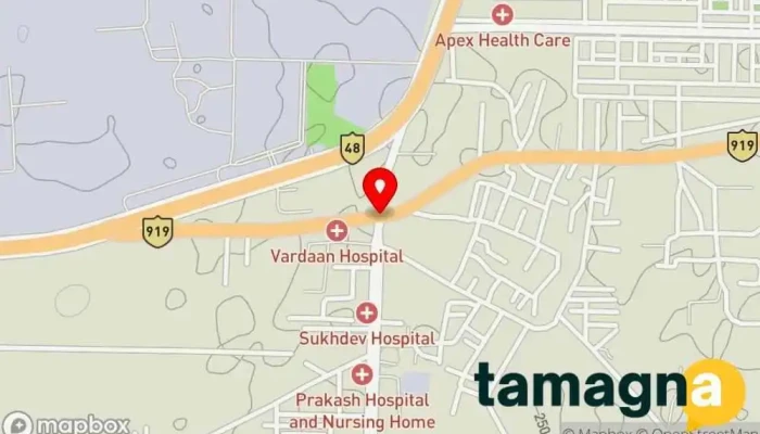 map of Sakar technologies Computer service, Print shop in Dharuhera