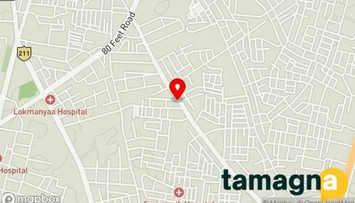 map of Sameer Online Services Money transfer service, Computer store, Copy shop in Dhule