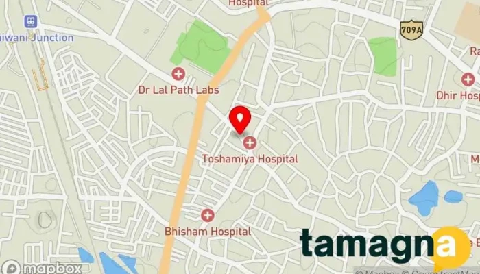 map of Samrat Photo Studio & Photo State Computer store in Bhiwani
