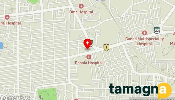 map of Samsung SmartPlaza - Satya Sales Electronics store, Air conditioning store, Computer store, Refrigerator store, Washer & dryer store in Sirsa