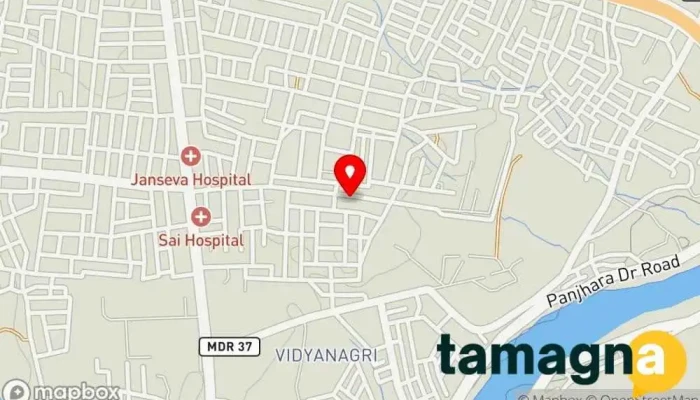 map of SANDIP ELECTRONICS AND WATER FILTER Electronics store in Dhule