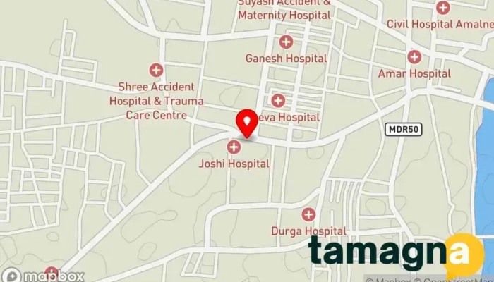 map of Sankalp DigiFin Services Computer service, Business to business service, Cell phone store, Financial consultant, Graphic designer, Insurance agency, Internet cafe, Investment company, Tax collector's office, Video editing service in Amalner