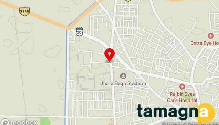map of Sapphire Computers Motorcycle dealer, Auto parts store in Jhajjar