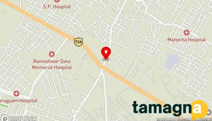 map of Saraswati Book Va Computer Centre Stationery store in Jagadhri