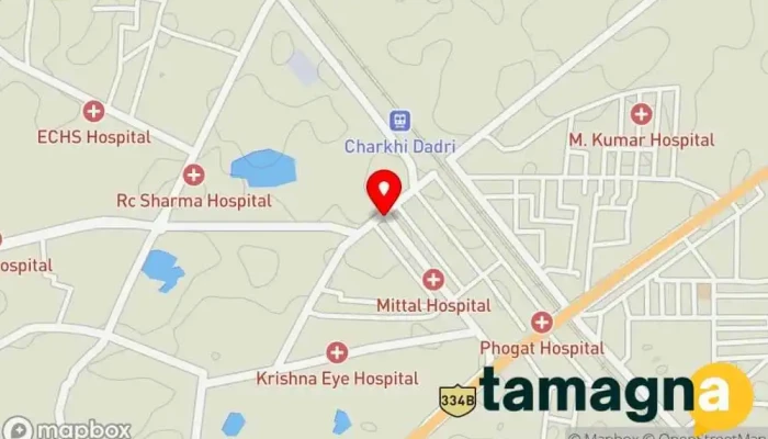 map of Satyam Computers & Printers Print shop in Charkhi Dadri