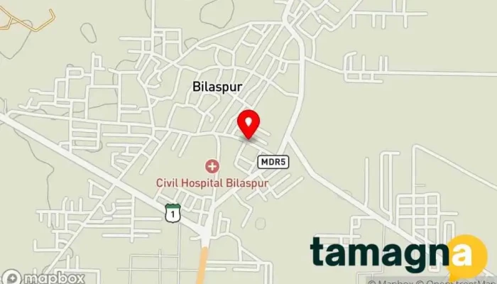 map of SEMPRON IT SERVICES Computer store in Bilaspur