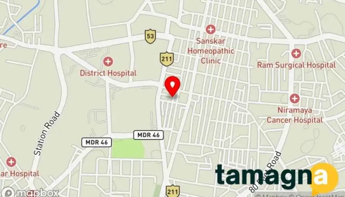 map of Shah Furniture Furniture store in Dhule