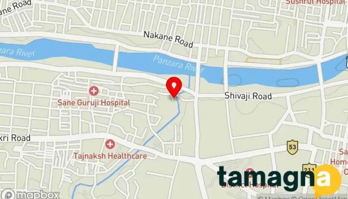 map of Shakti Computer Services Computer repair service, Printer ink refill store, Printer repair service in Dhule