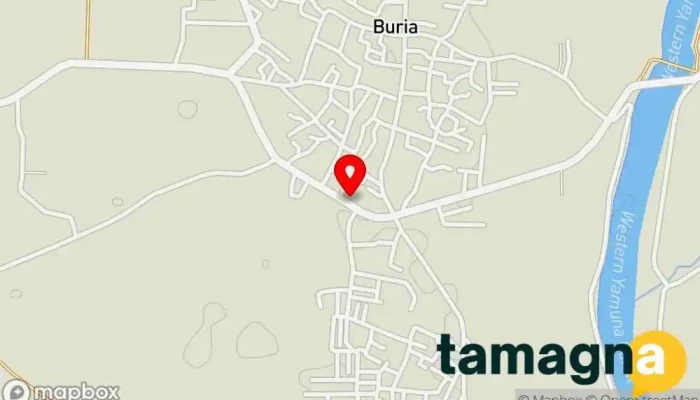 map of Shiromani Printing World Computer store in Jagadhri, Buria