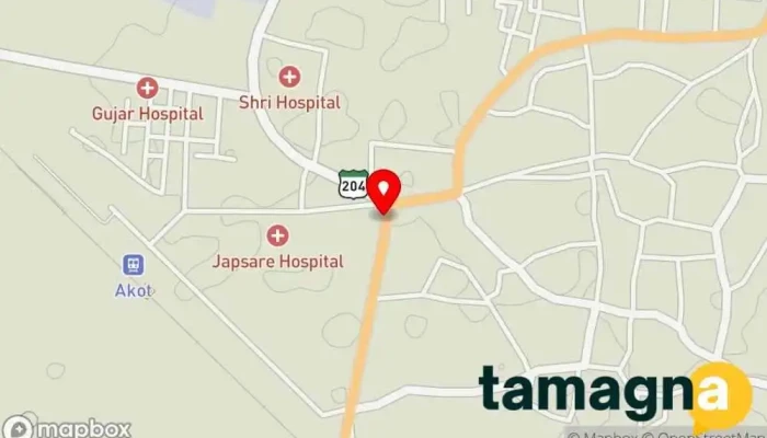 map of Shivam Electronics Electronics store in Akot