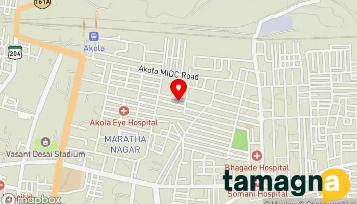map of Shopanza Services Electronics repair shop, Air conditioning repair service, Computer service, Electrical repair shop, Microwave oven repair service, Mobile phone repair shop, Refrigerator repair service, Security system installation service, Television repair service, Wash in Akola