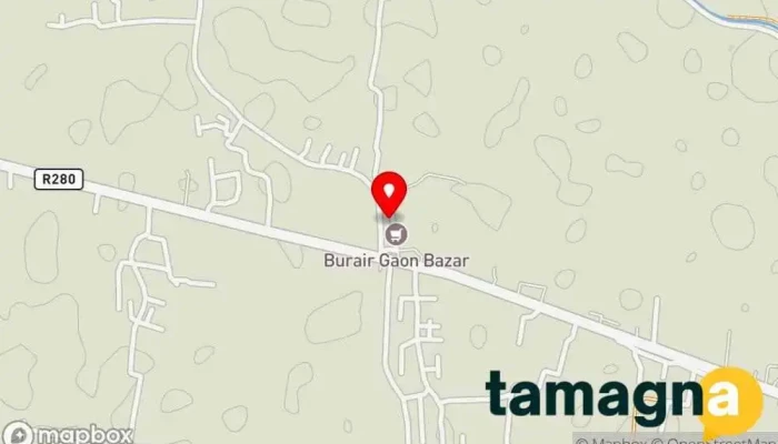 map of SHORIF TELECOM Computer store in Burair Gow