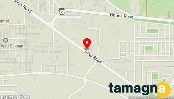 map of Shree Balaji Automobiles - Hero MotoCorp Motorcycle dealer, Motorcycle parts store, Motorcycle repair shop, Motorcycle shop in Fatehabad