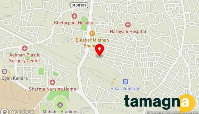 map of Shree Bhanu Technical Solution Computer repair service, Computer networking service, Computer software store, Computer store, Data recovery service, Lamination service, Printer repair service, Toner cartridge supplier in Hisar