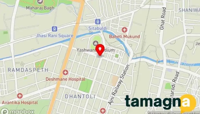 map of Shree Computer Bazaar Computer store in Abhyankar Marg