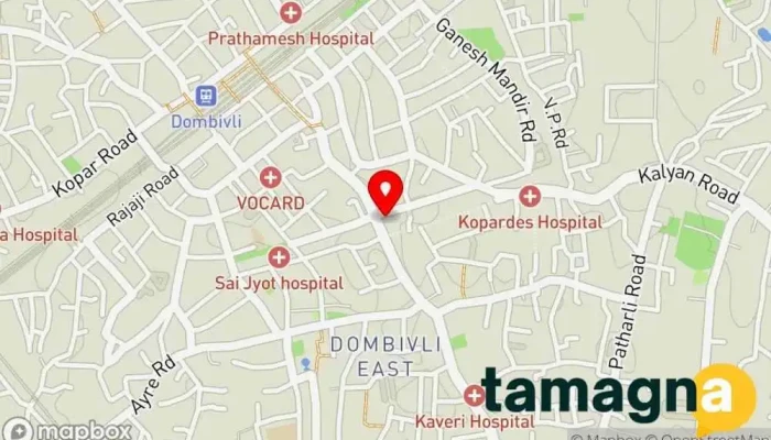 map of Shree Ganesh Computer And Stationers Electronics store in Dombivli