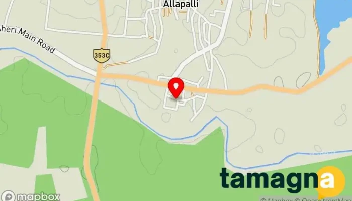 map of Shrikant computer services Computer store in Allapalli