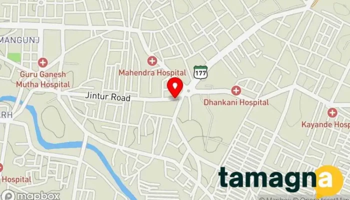 map of Shriram Computers Education center in 1st Floor Patal Hanuman Complex