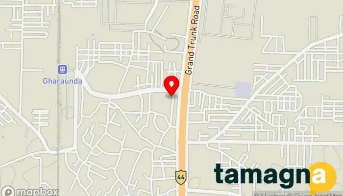 map of S.K Communication Cell phone store in Gharaunda
