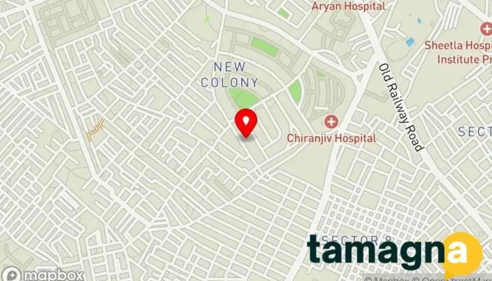 map of SKN Computers Computer store in Gurugram