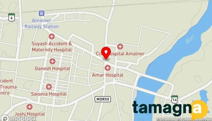map of Smart Computer Amalner Computer store in Amalner