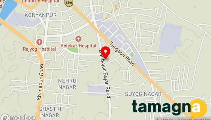 map of SMART IT SOLUTIONS,KARAD Computer store in Kadam Complex